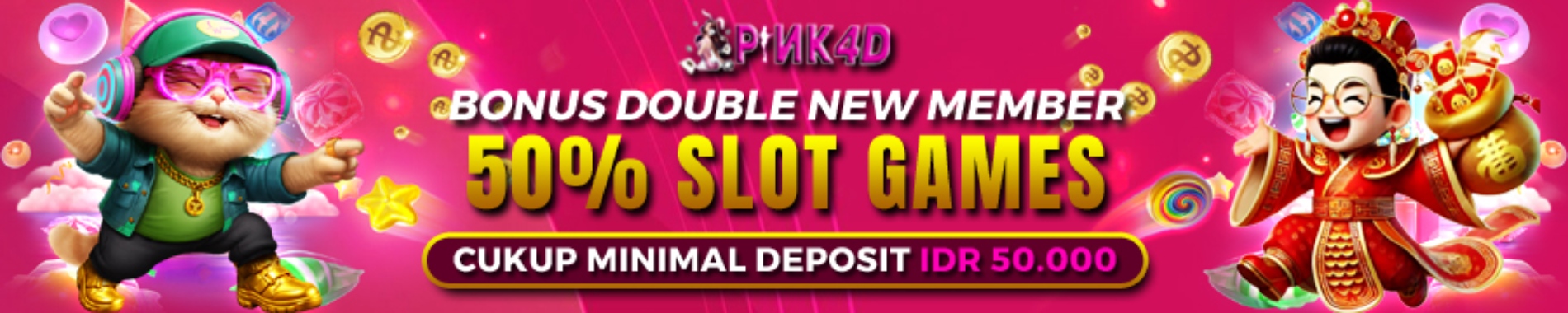 BONUS OLD MEMBER 50% ( KHUSUS SLOT )